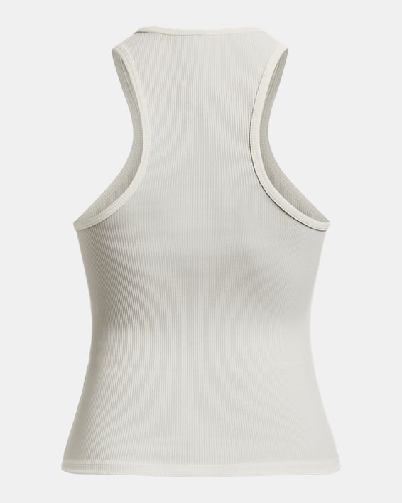 Women's Project Rock Rib Tank in White image number 5